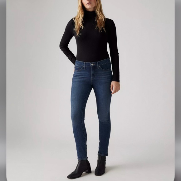Levi’s 311 SHAPING SKINNY WOMEN'S JEANS Mid Rise Size 4P W27 * L28 - Picture 1 of 14